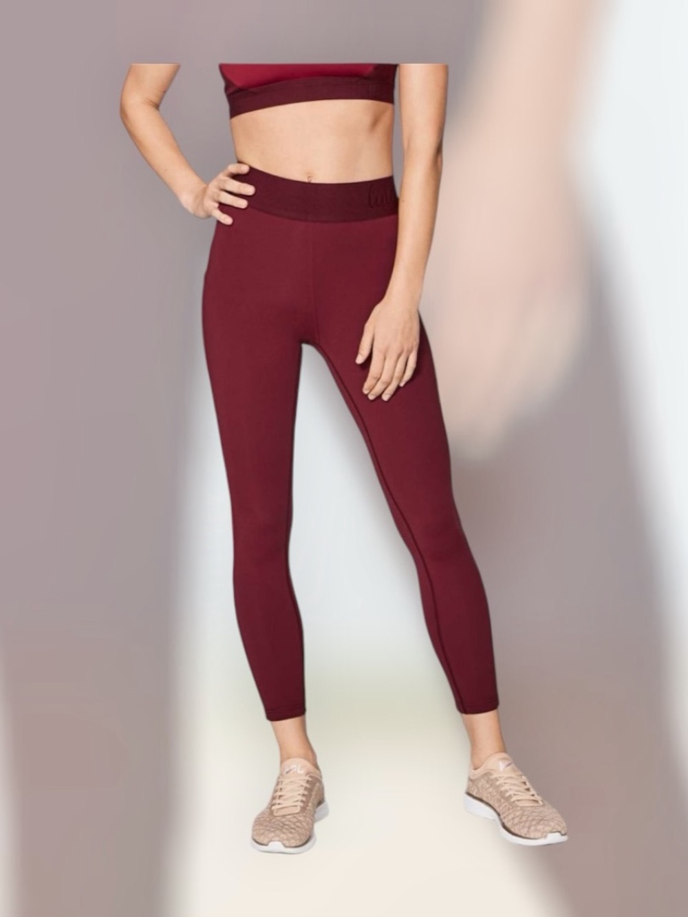 Lululemon Box It Out Tight Deep Rouge / Oxblood